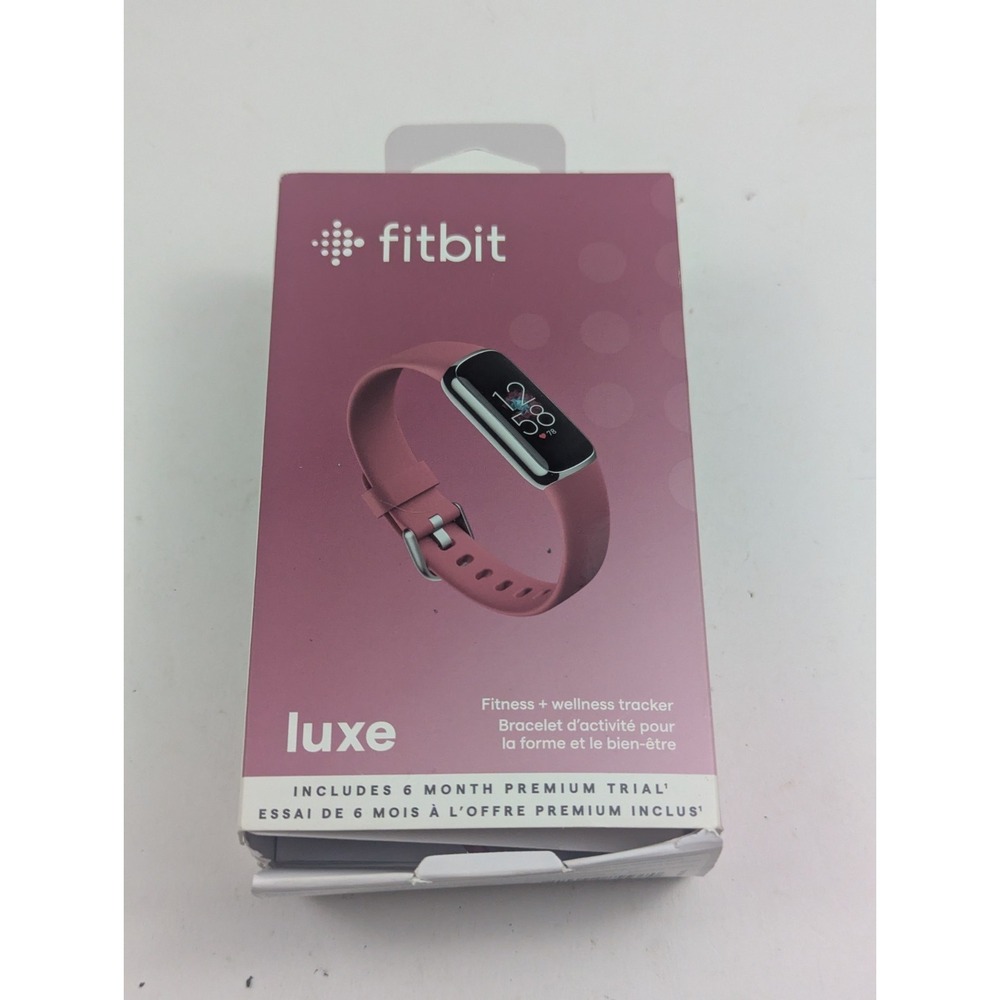Fitbit Luxe Fitness & Wellness Tracker Orchid Band